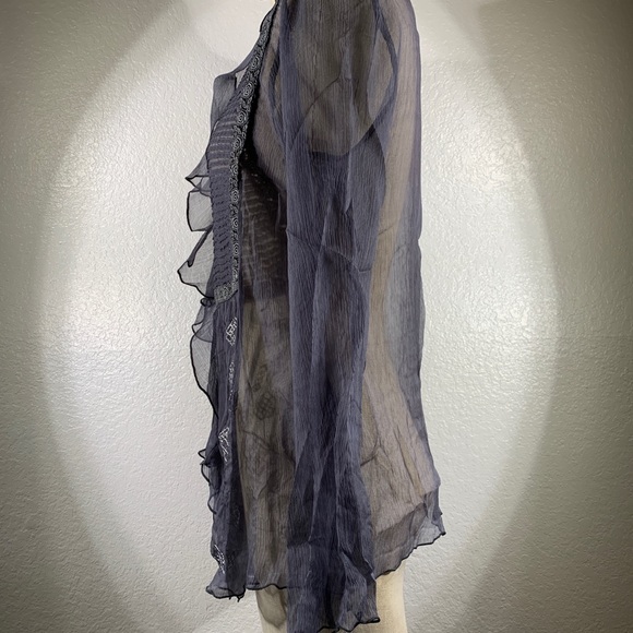 4 Love and Liberty by Johnny Was Anna Pintuck Tunic M NWT - Picture 2 of 5